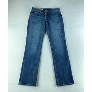 X2 Womens Blue Jeans Tag Size 6 (30x31.5) Low Rise Straight Denim